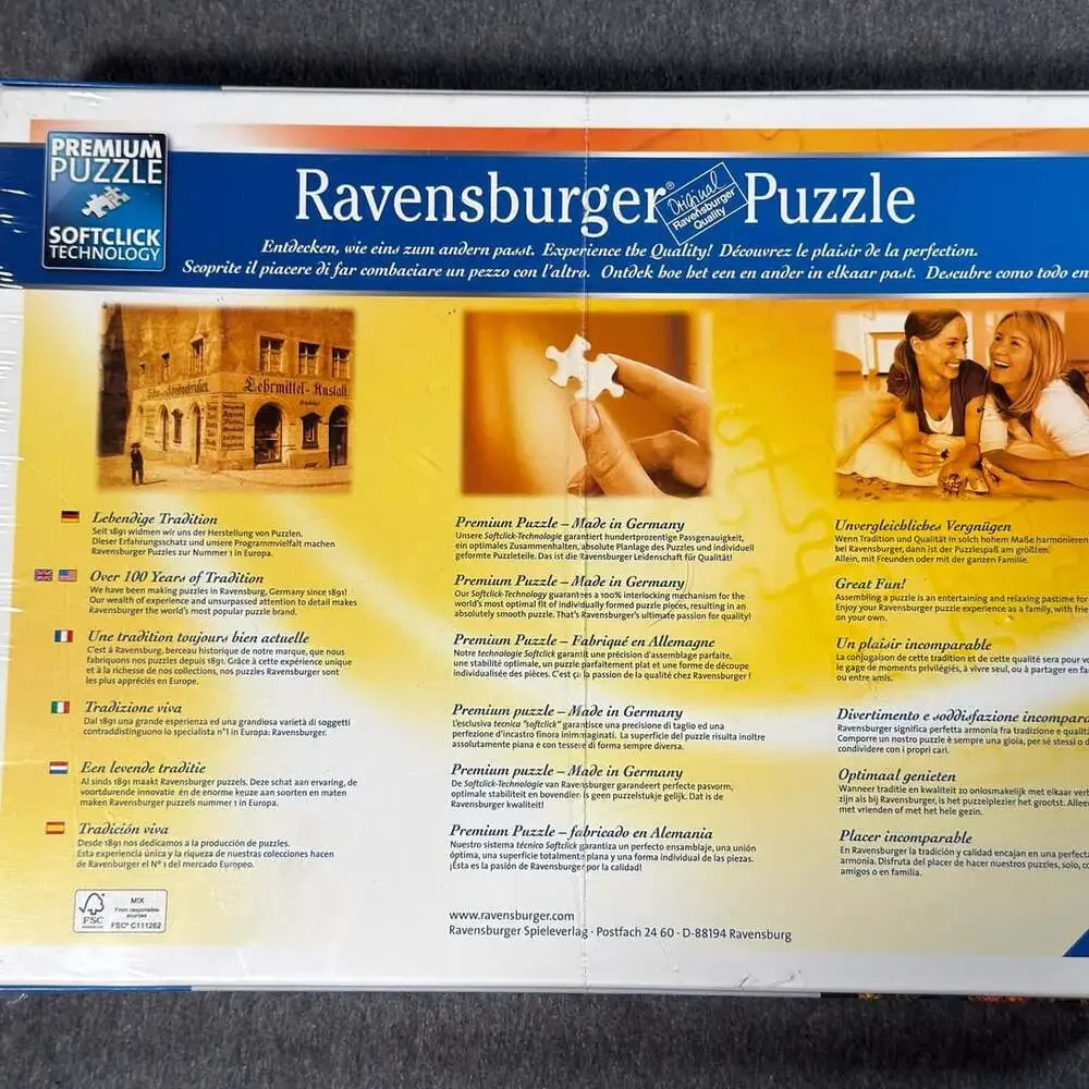 Ravensburger On The River Rhine 1000 Piece Jigsaw Puzzle